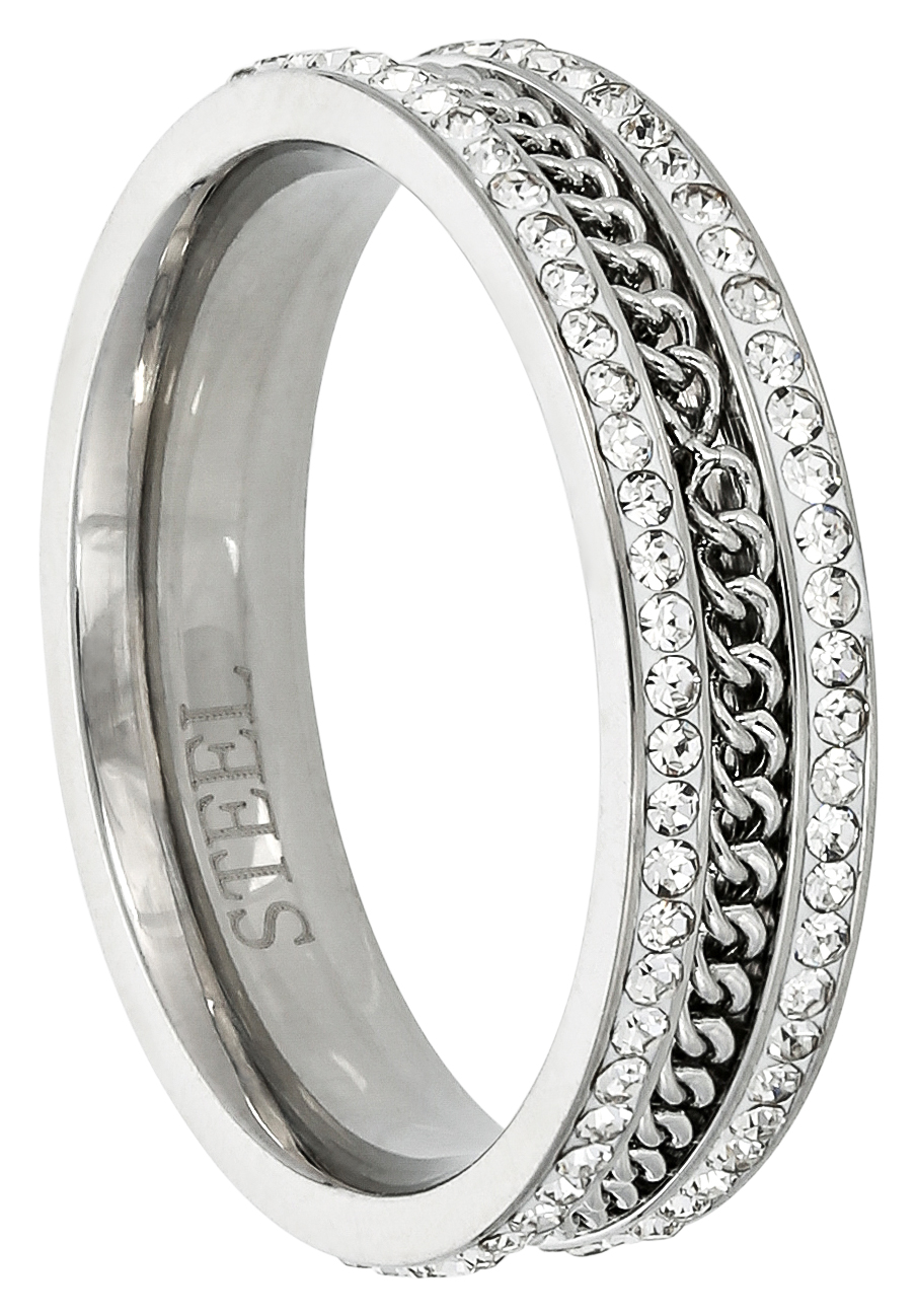 ring, silber, kristall, struktur, band