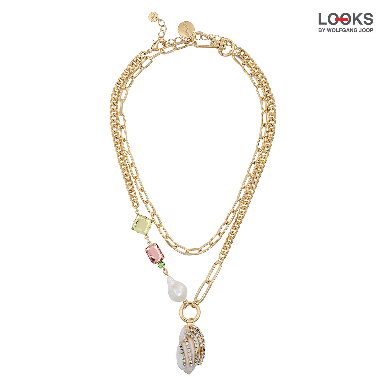 Set di collane - Glitter Shell Set di collane - Glitter Shell