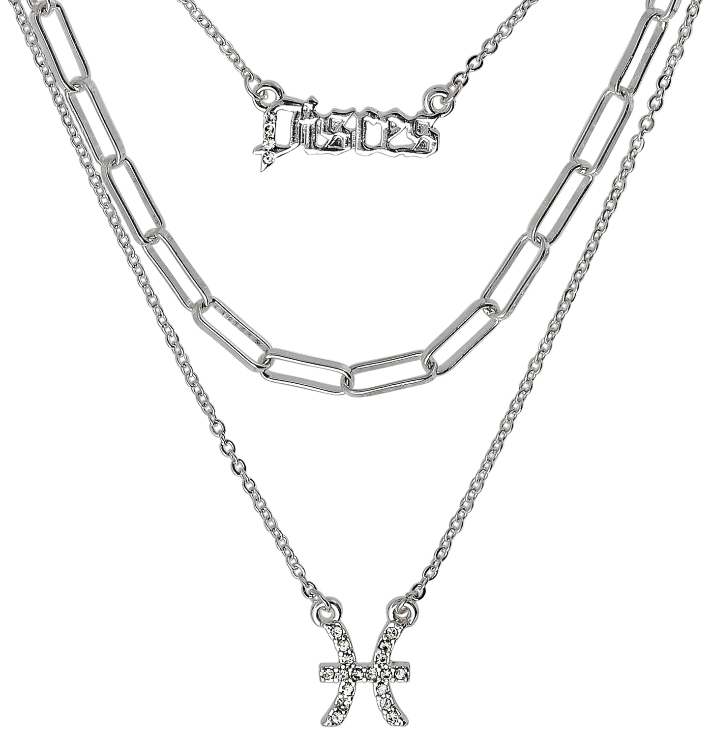 Layering ketting - Pisces