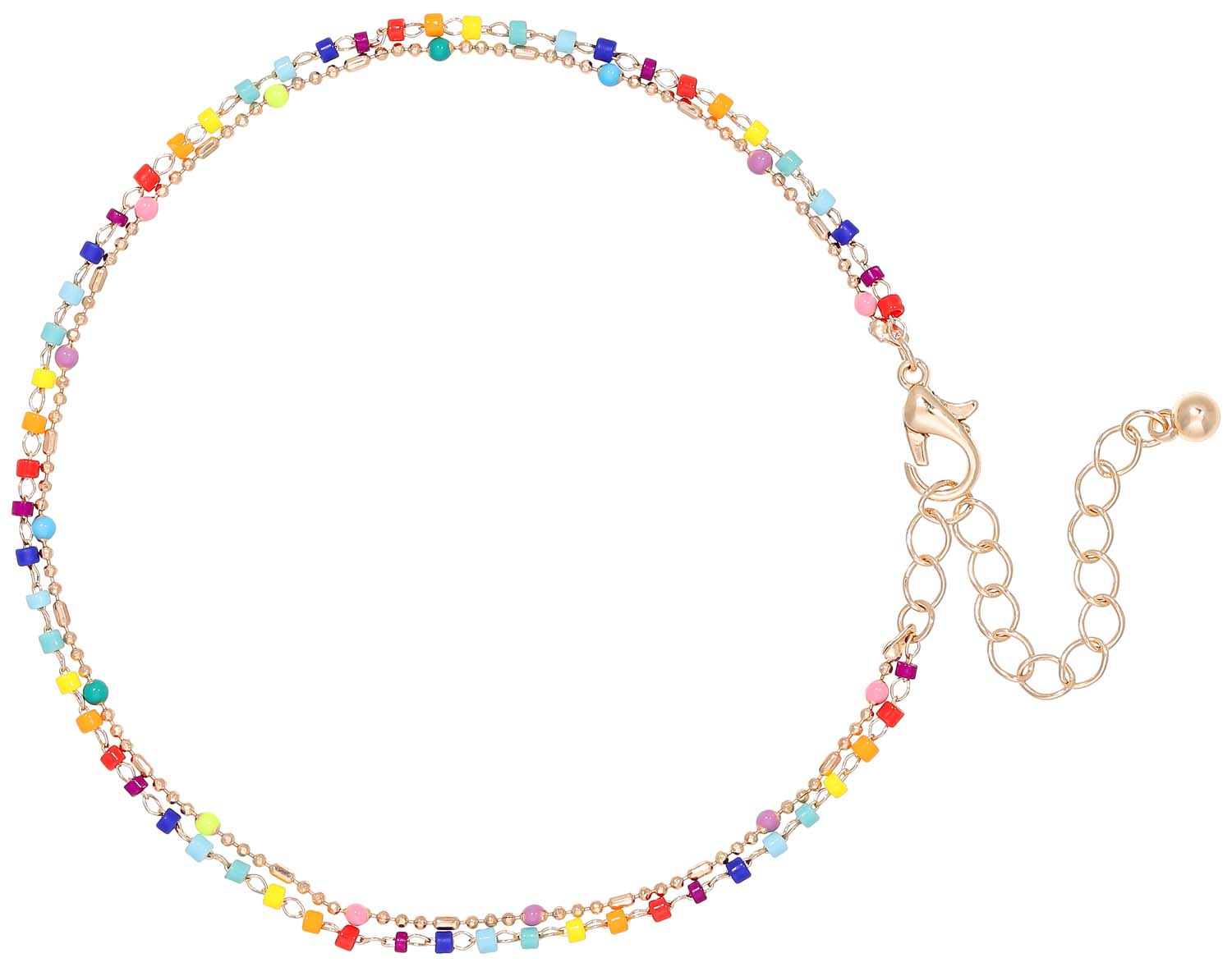 Bracelet de cheville - Colorful Sparkles