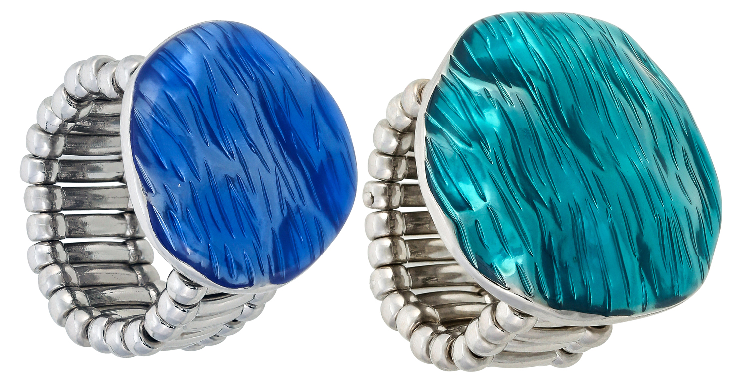 Set de anillos - Rumbling Ocean