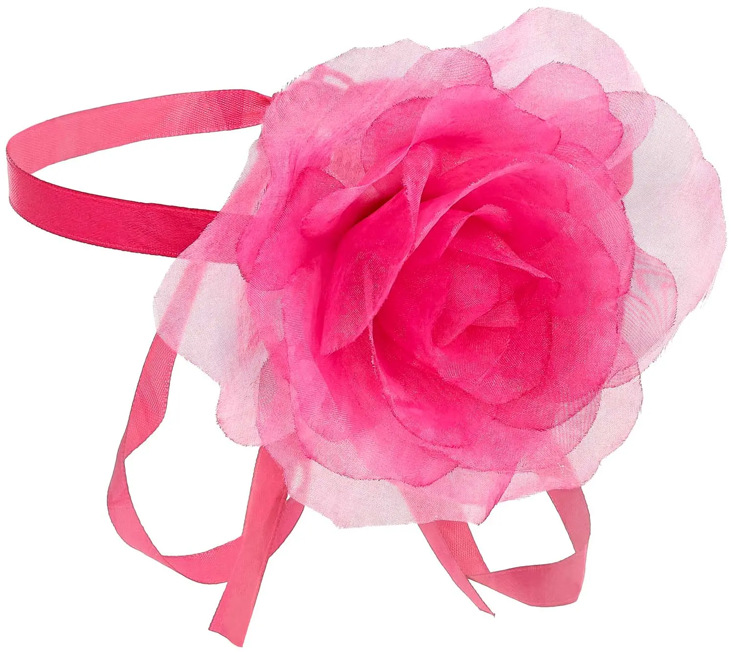 Haarband - Pink Flower 