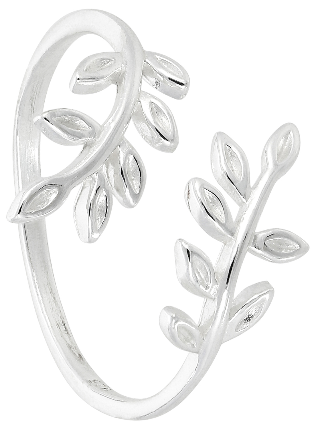 Anillo - Silver Leaves