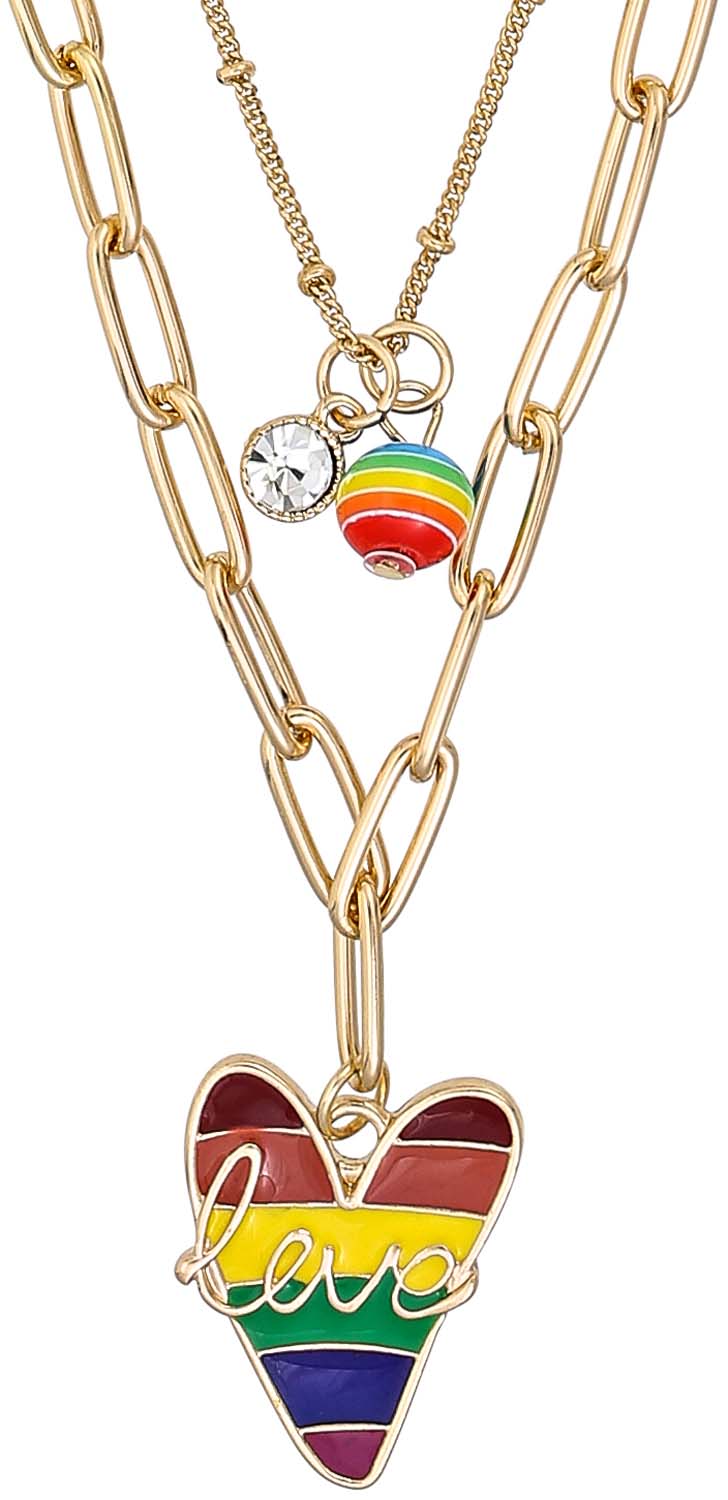 Layering Kette - Love Heart
