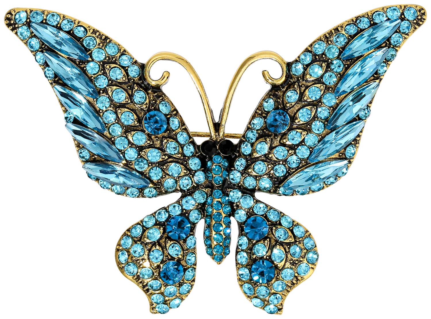 Brosche - Blue Butterfly