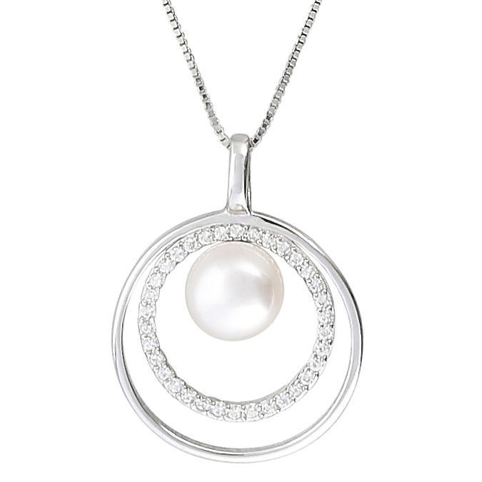 Kette - Freshwater Pearl