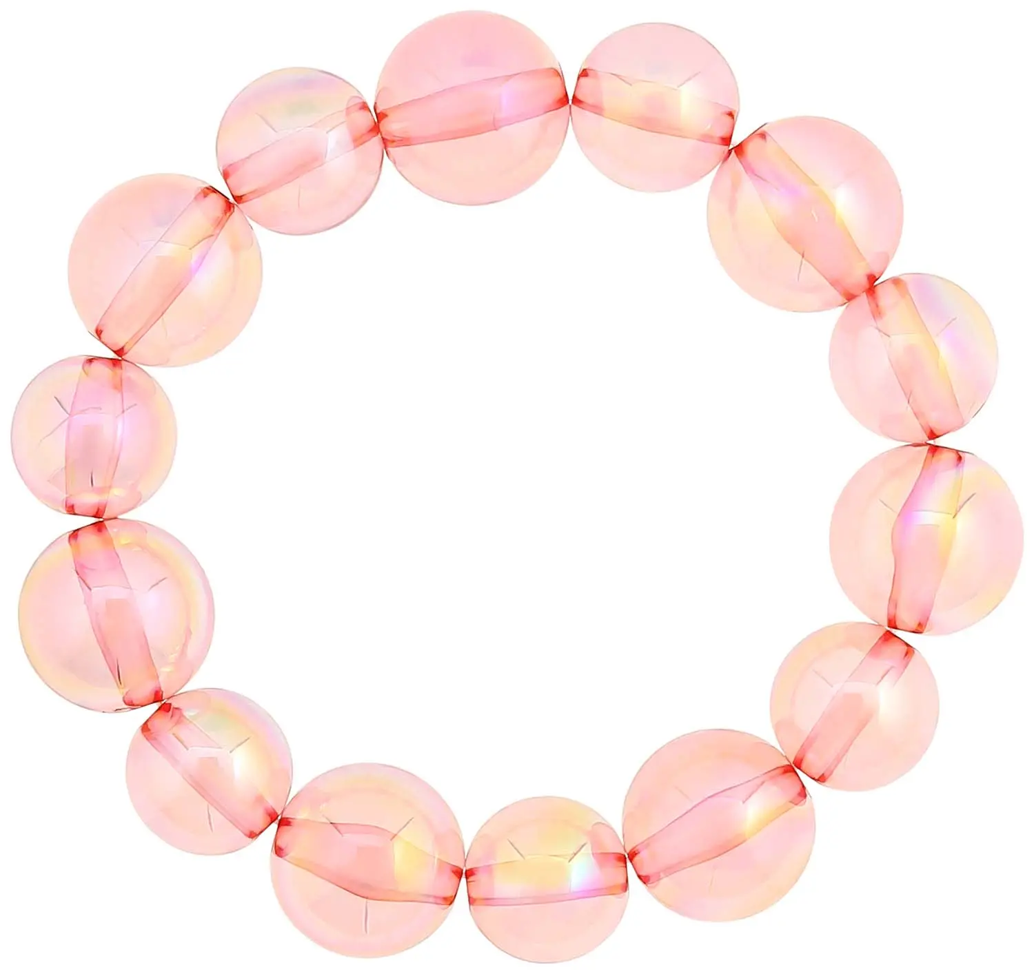 Bracelet - Transparent Pink