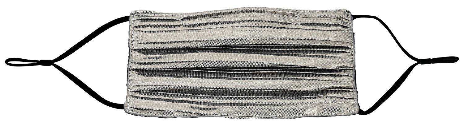Mundbedeckung - Metallic Grey