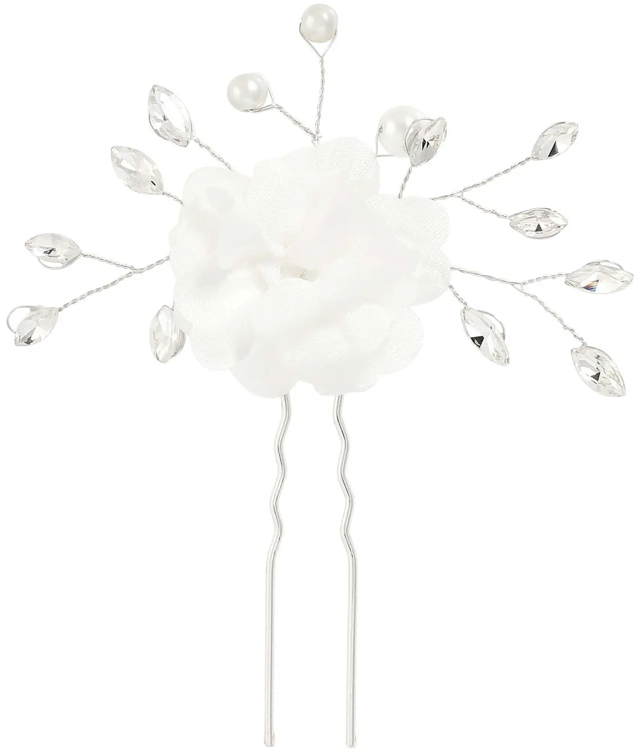 Haarnadel - White Blossom