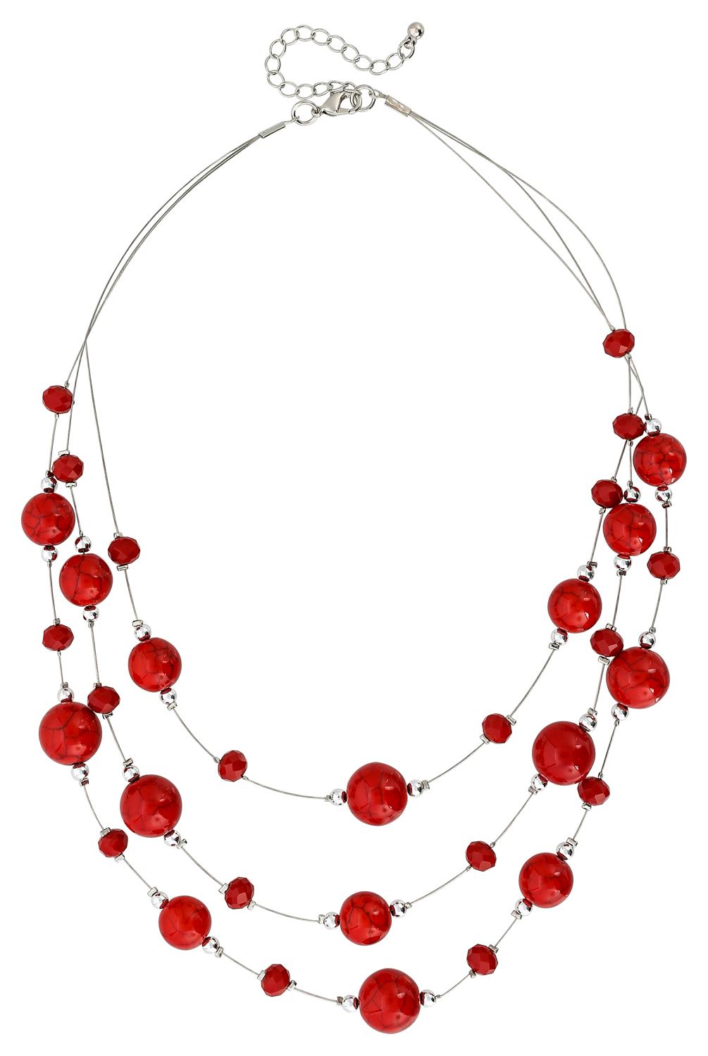 Zubehor, Schmuck, Halskette, Halskette mit Perlen, Ornament