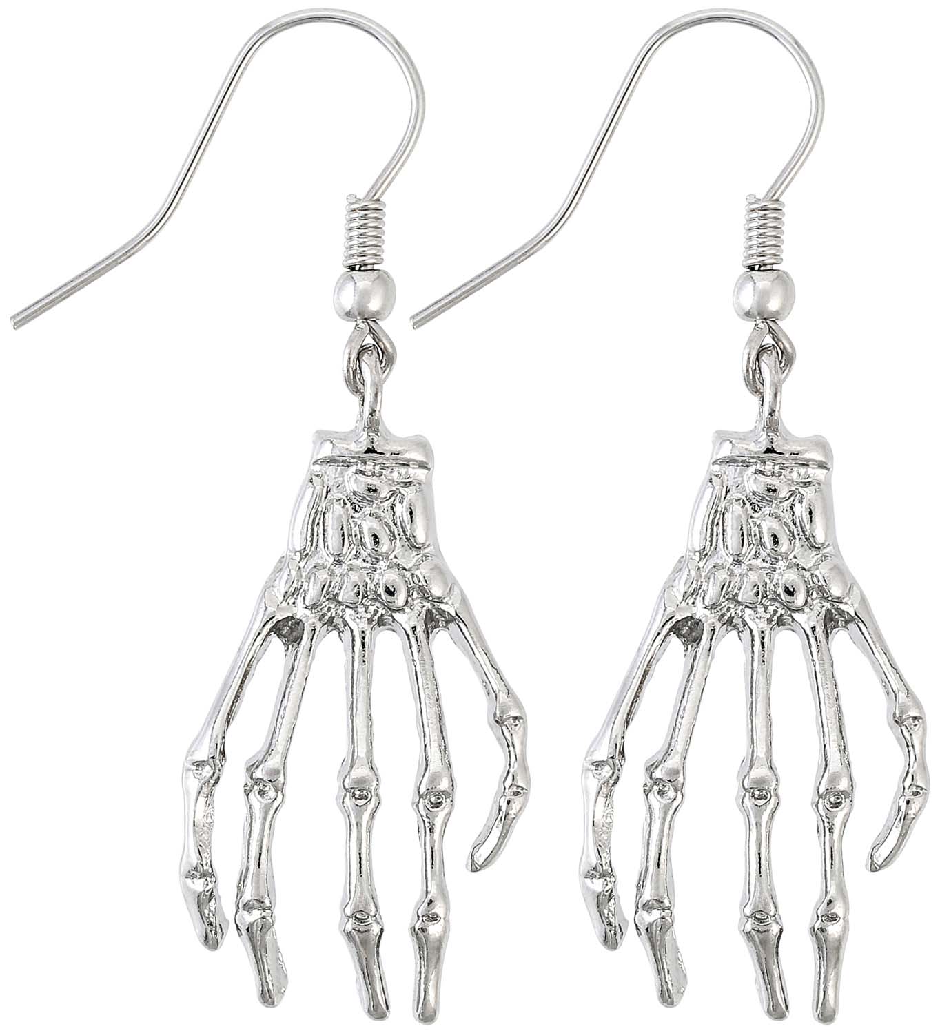 Oorbellen - Bone Hand