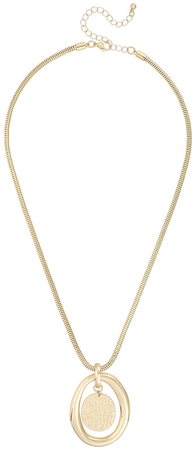 Kette - Golden Oval