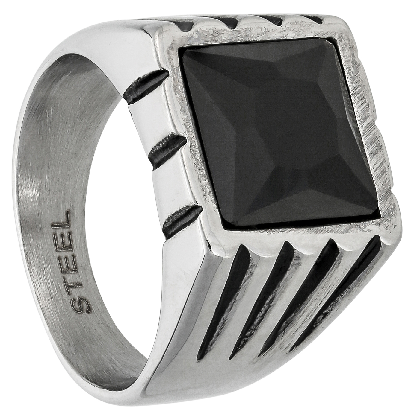 Herren Ring - Black Diamond