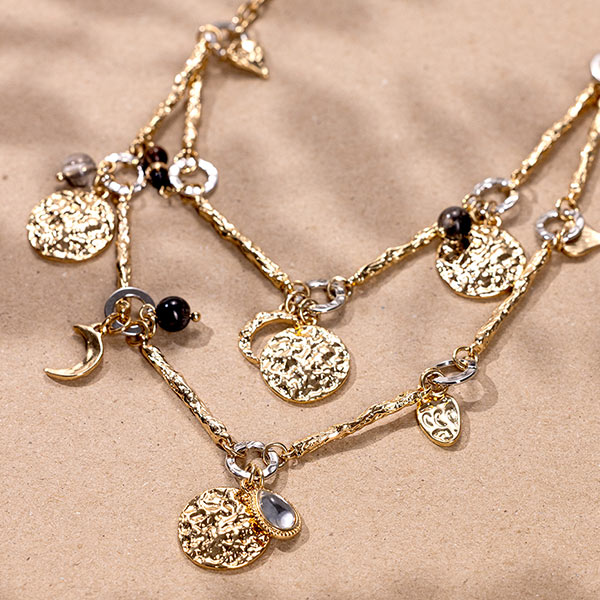 Zubehor, Schmuck, Halskette, Diamant, Medaillon