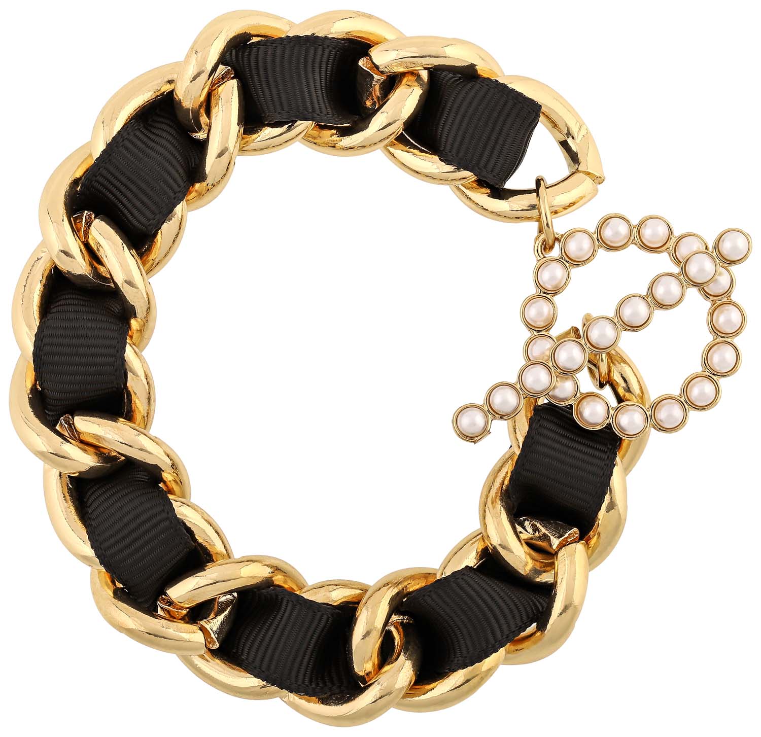 Bracciale Keep It Twice Tela Monogram - Fashion Bijoux M8109E