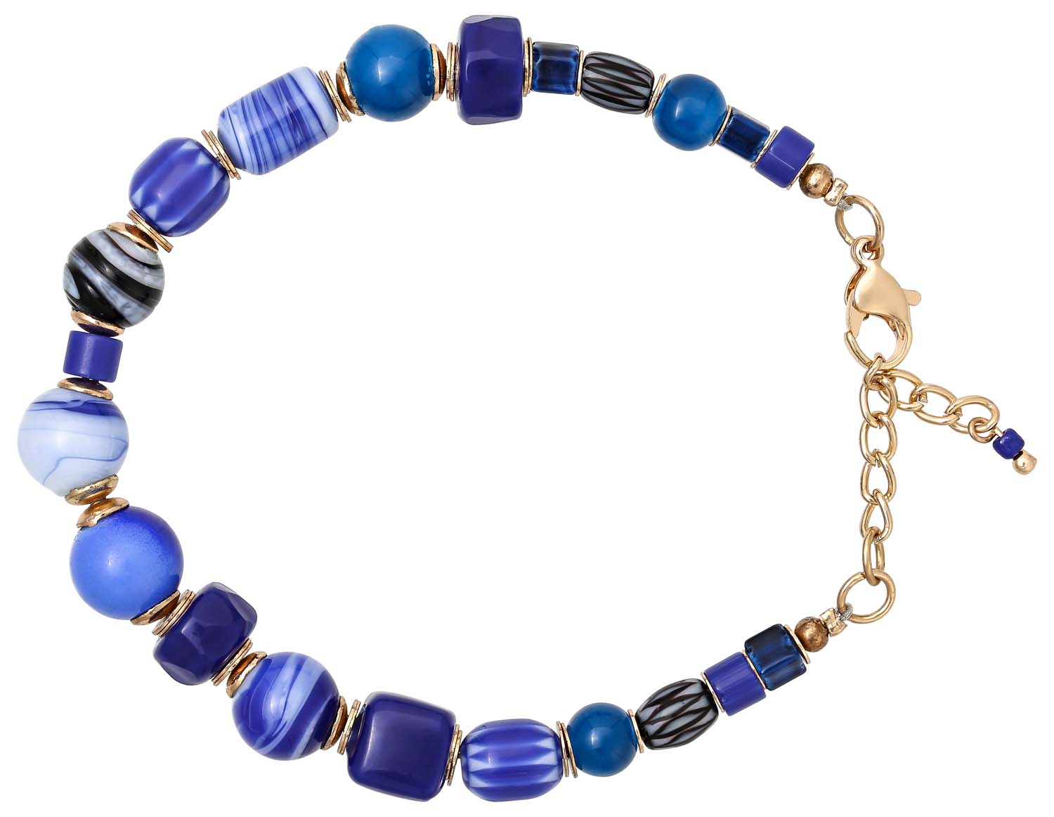 Braccialetto - Blue Pearls Braccialetto - Blue Pearls