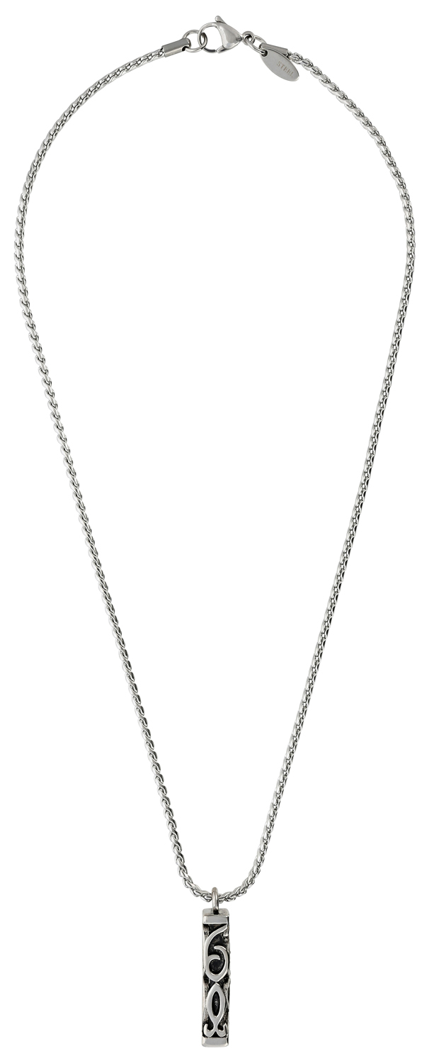 Heren Ketting - Silver Steel Heren Ketting - Silver Steel