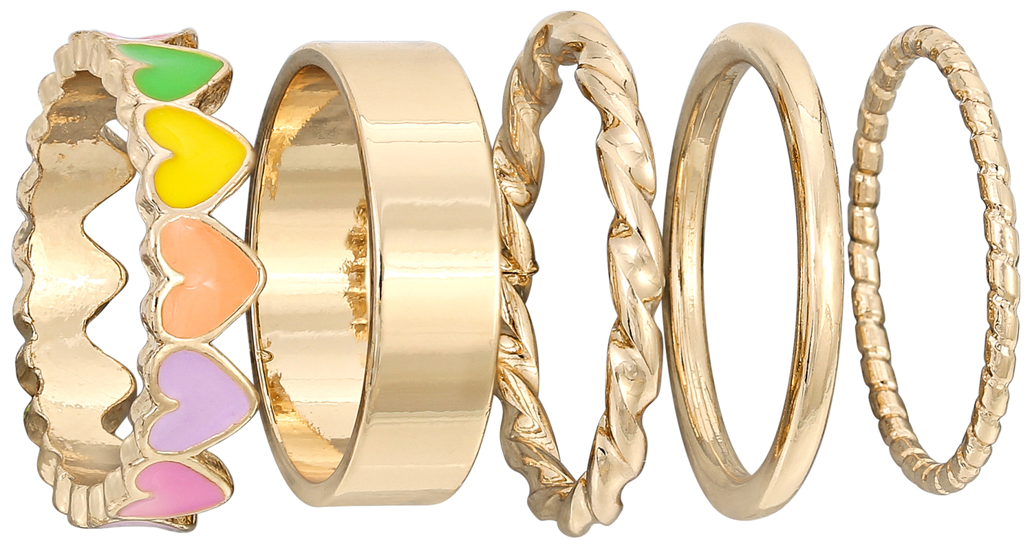 Ringen set - Happy Hearts Ringen set - Happy Hearts