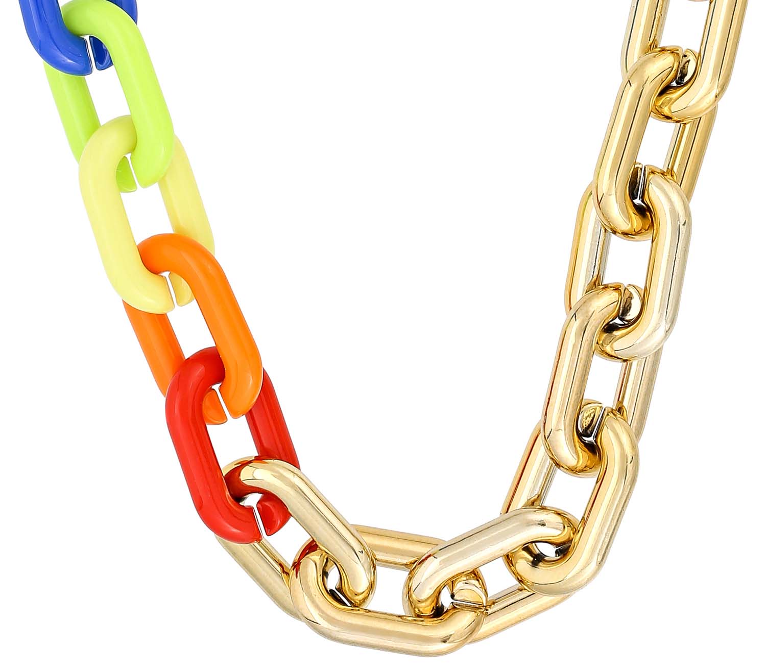 Collar - Glossy Rainbow