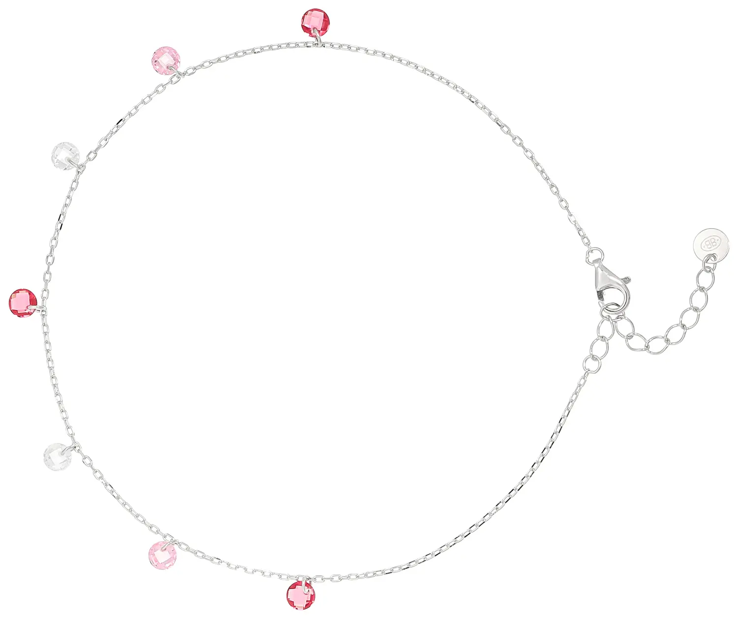 Bracelet de cheville - Brilliant Pink