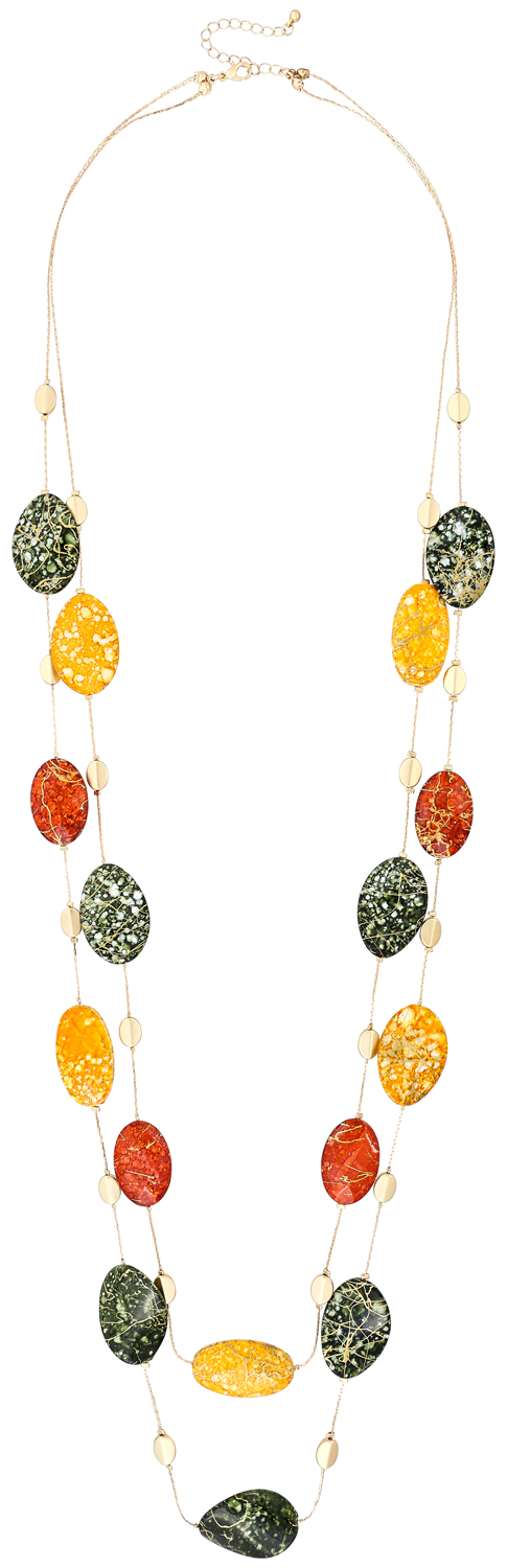 Collier statement - Boho Chic Zubehor, Schmuck, Halskette, Ohrring