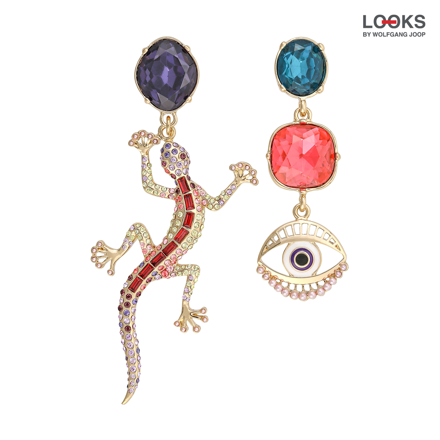 Boucles d’oreilles - Sparkling Lizard