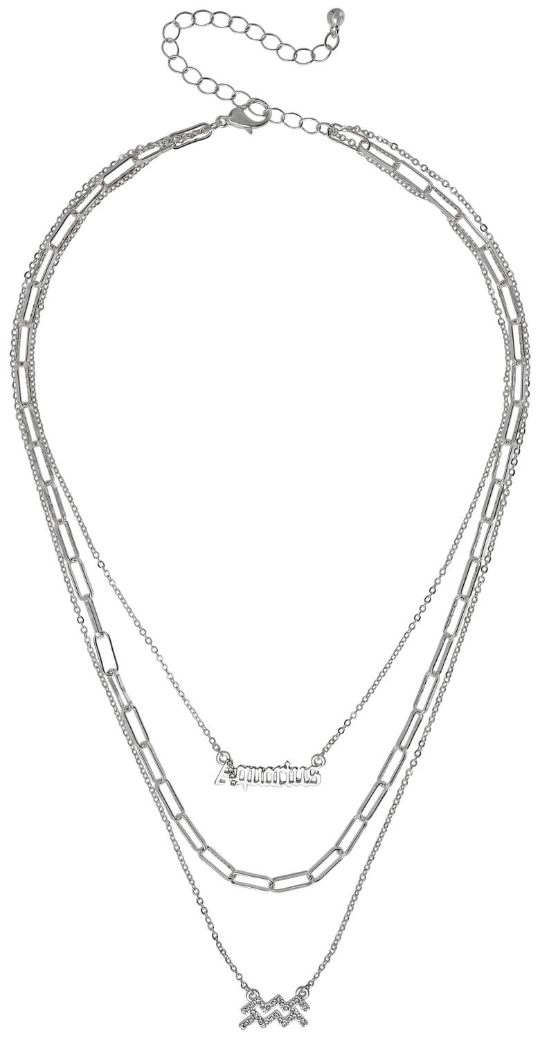 Collier multi-rangs - Aquarius