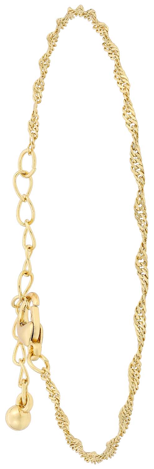Armband-Set - Fine Gold Zubehor, Schmuck, Halskette, Gold, Armreif