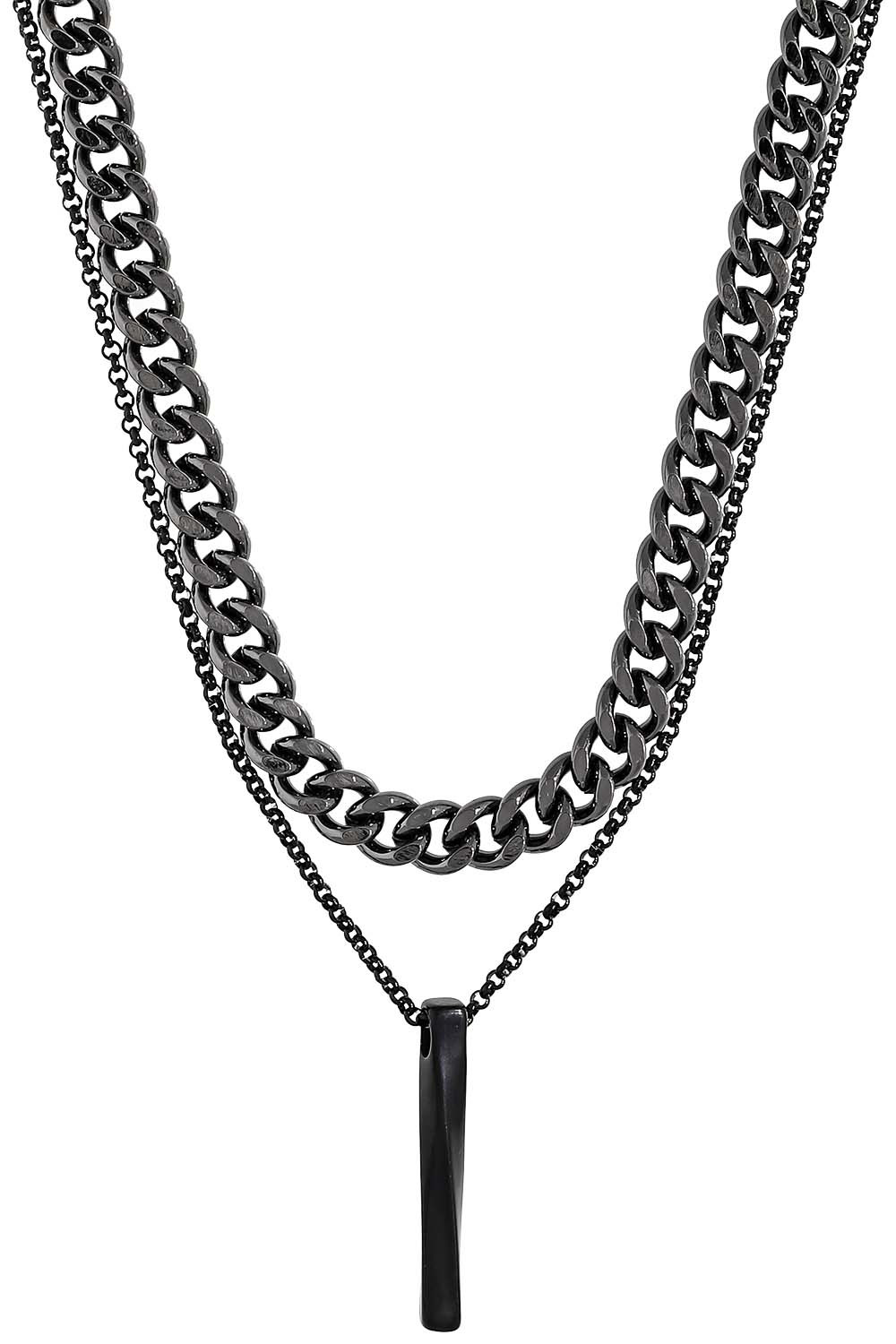 Collar para hombre - Bold Black