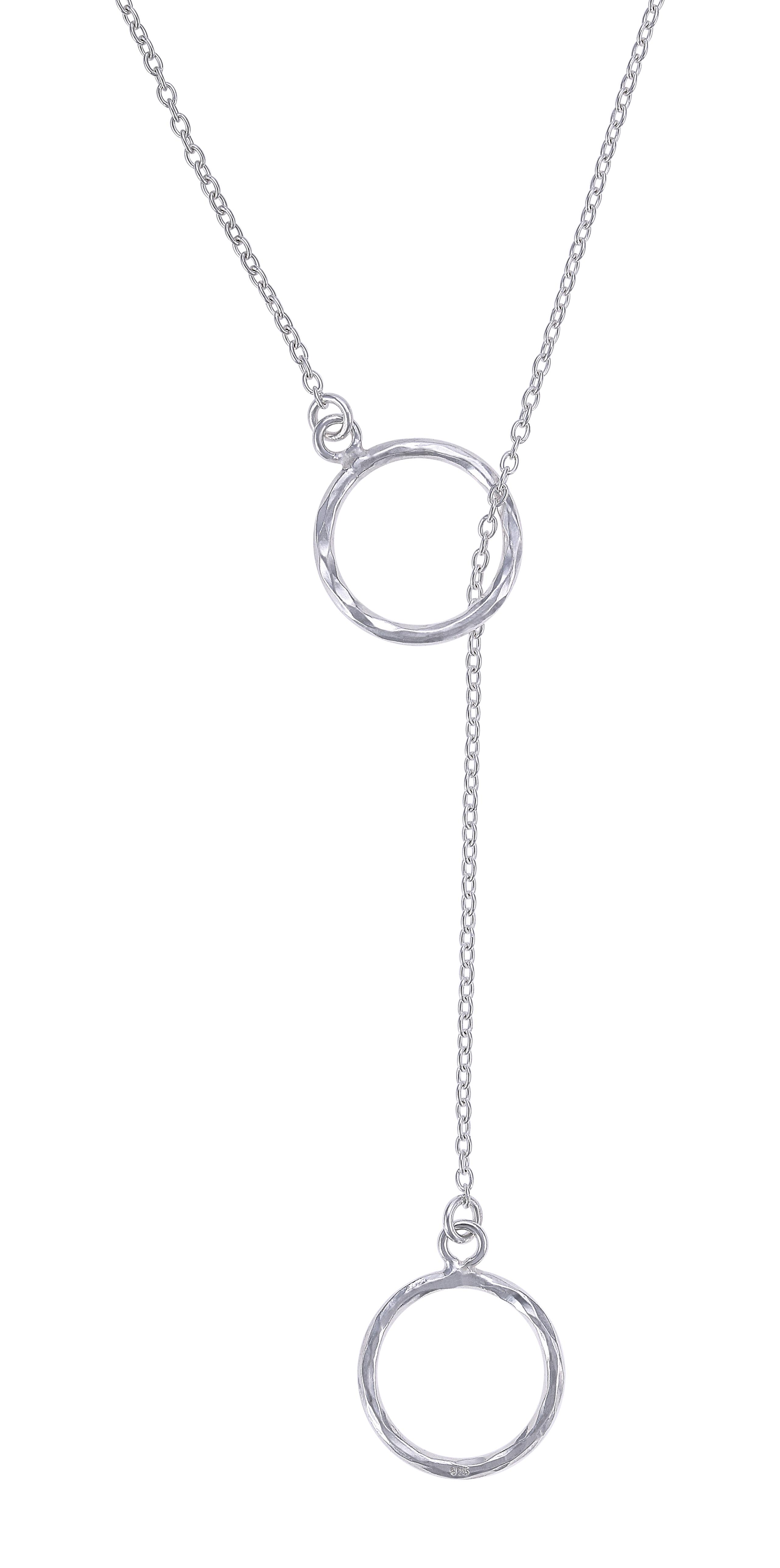 Necklace - Silver Loops