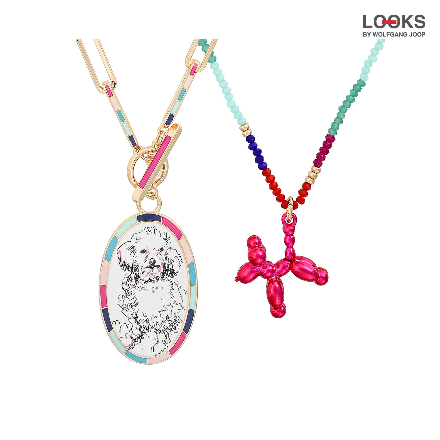 Set de collares - Colorful Dog