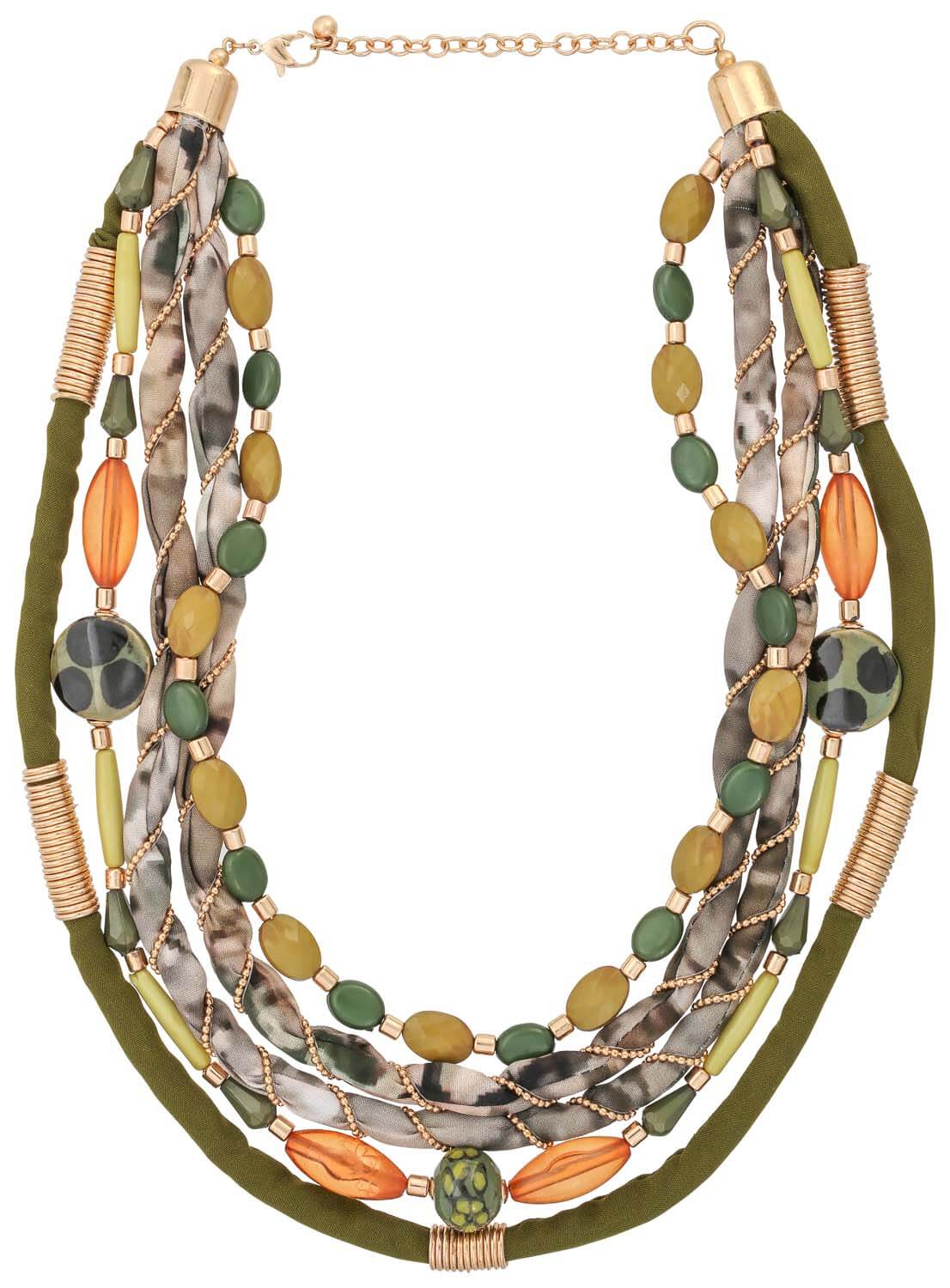 Layering Kette - Green Summer