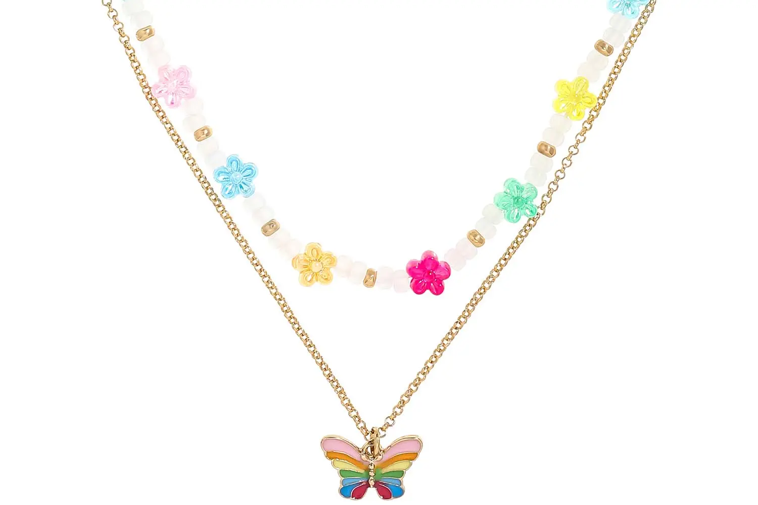 Set de collares infantil - Colorful Flowers