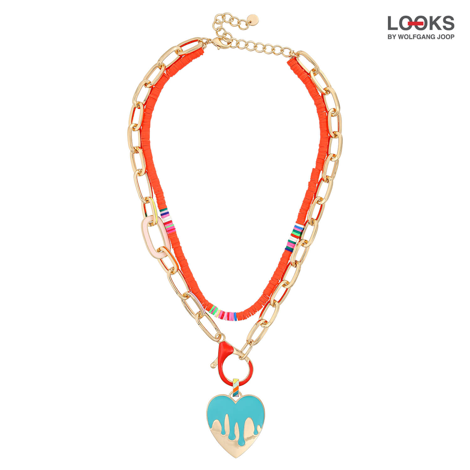 Ketting - Colorful Heart