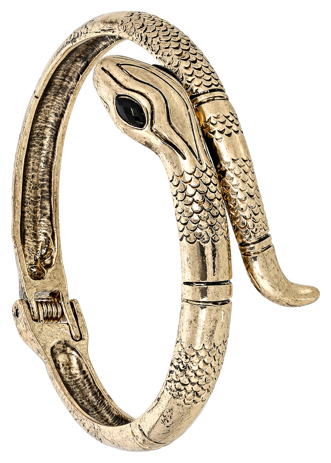 Armband breed - Golden Snake