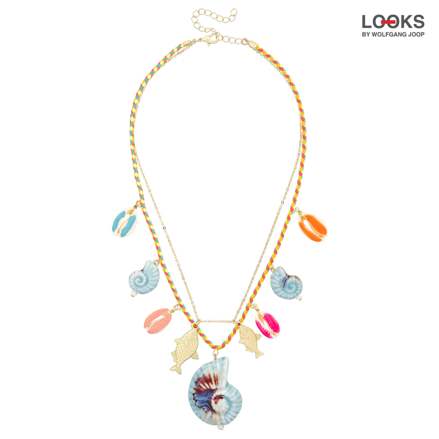 Ketten-Set - Colorful Shell Ketten-Set - Colorful Shell