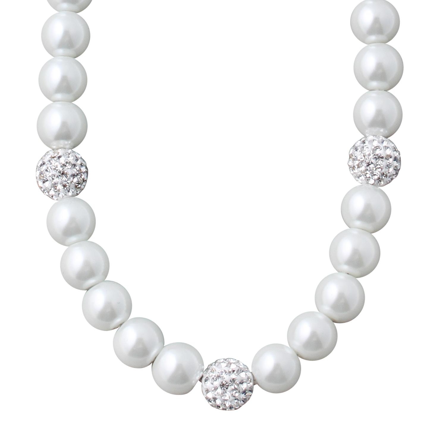 Necklace - Rhinestone Beads