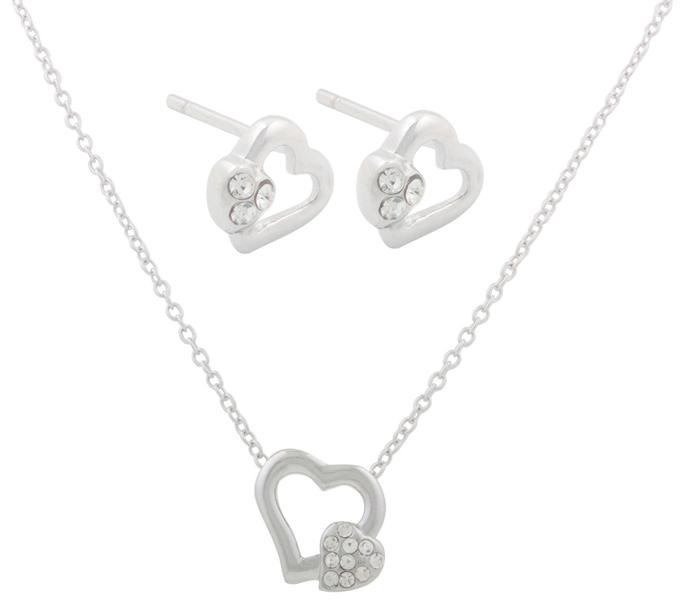 Set - Rhinestone heart