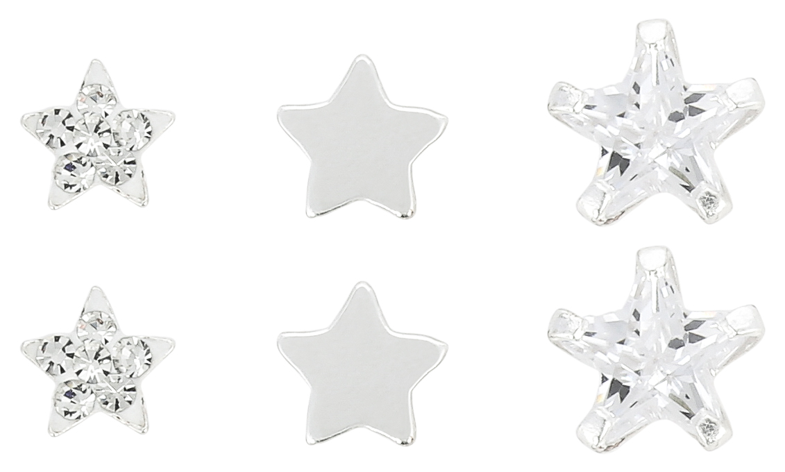Ohrstecker - Silver Stars Ohrstecker - Silver Stars