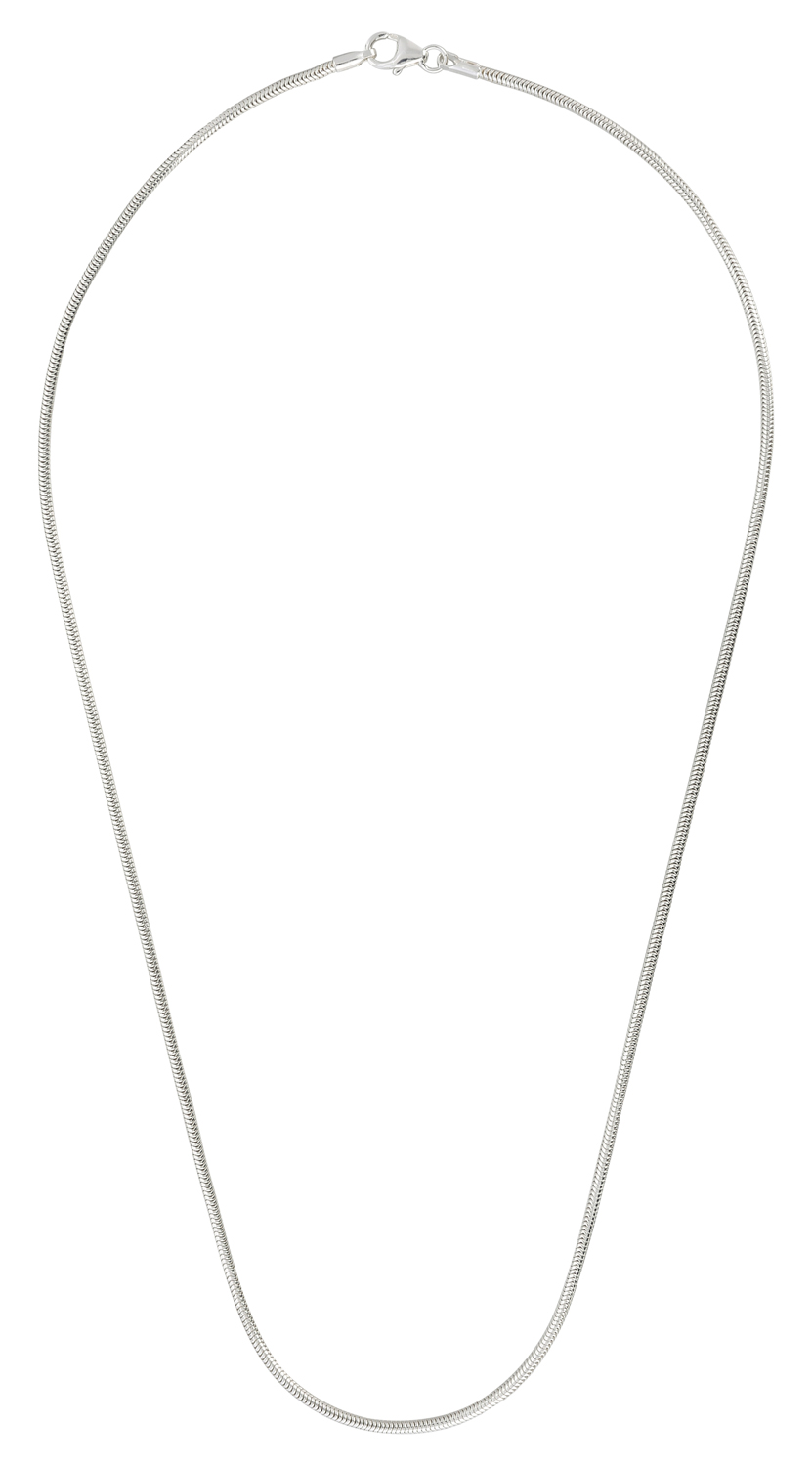 Collar - Straight Silver