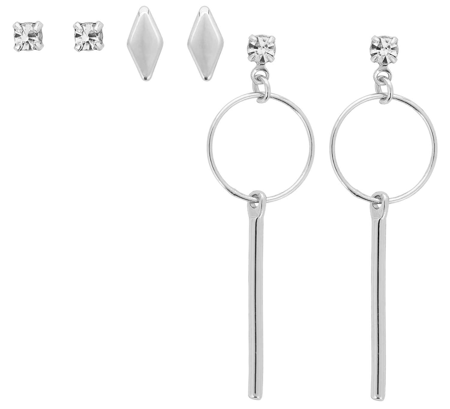 Orecchini a perno - Silver Art Orecchini a perno - Silver Art