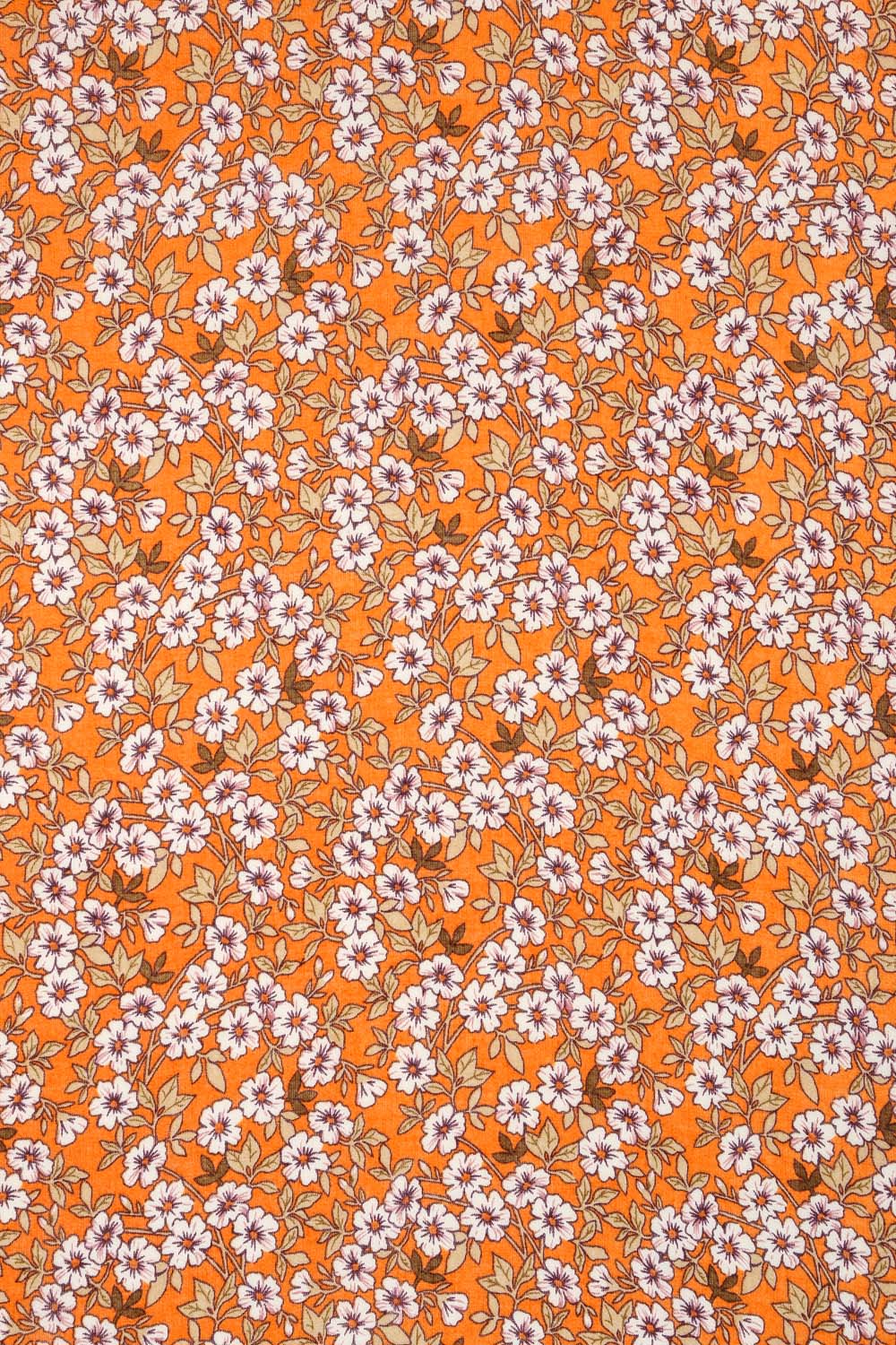 Écharpe - Orange Flowers