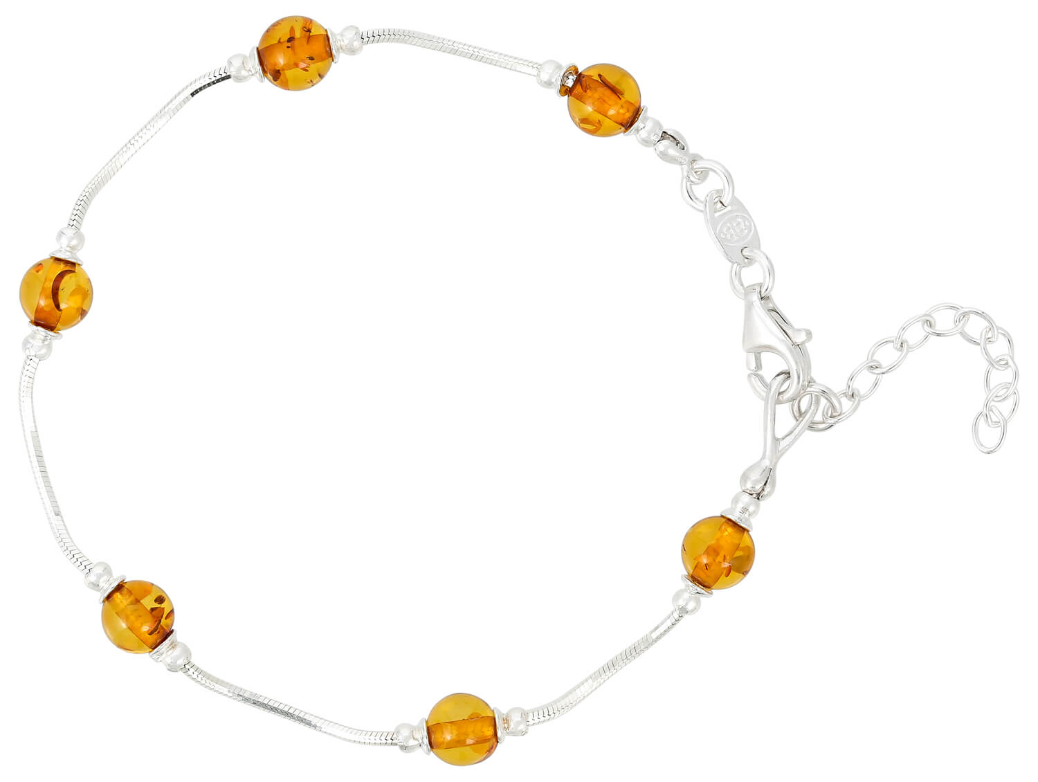 Bracelet - Round Amber Bracelet - Round Amber