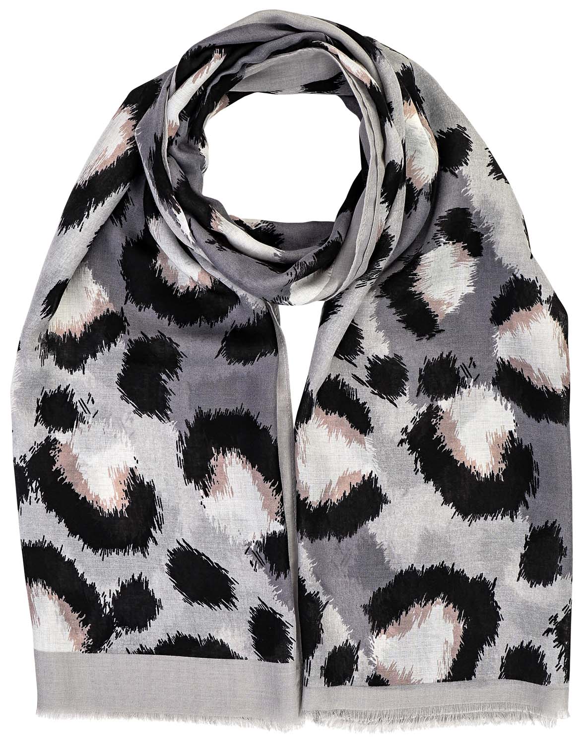 Foulard - Grey Leo