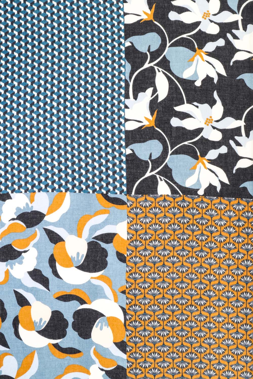 Sjaal - Blue Pattern Sjaal - Blue Pattern