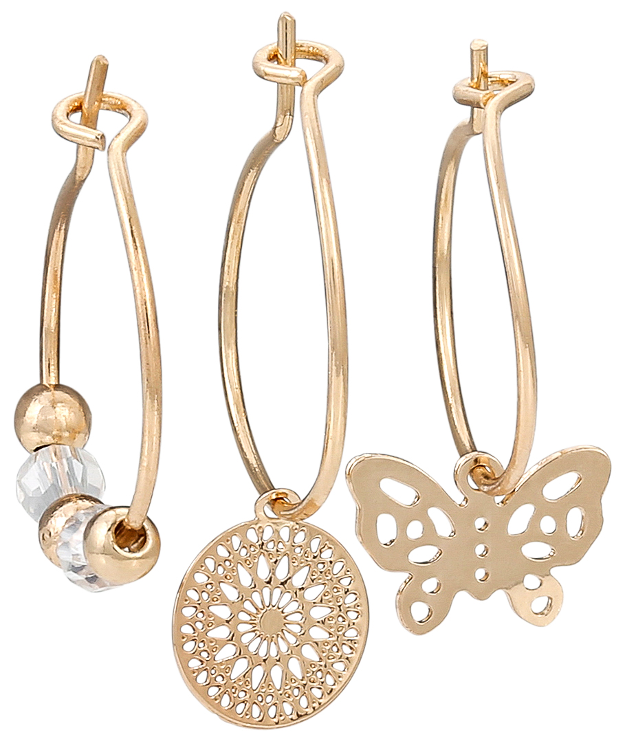 Ensemble de boucles d’oreilles - Shiny Butterfly