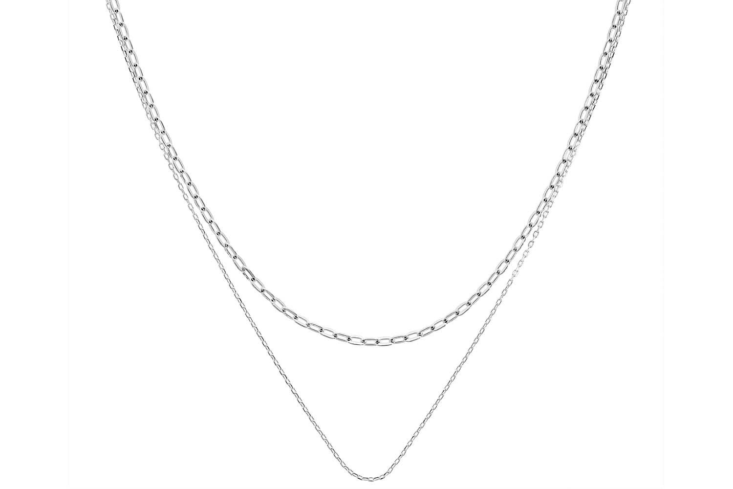 Layering Kette - Silver Classic