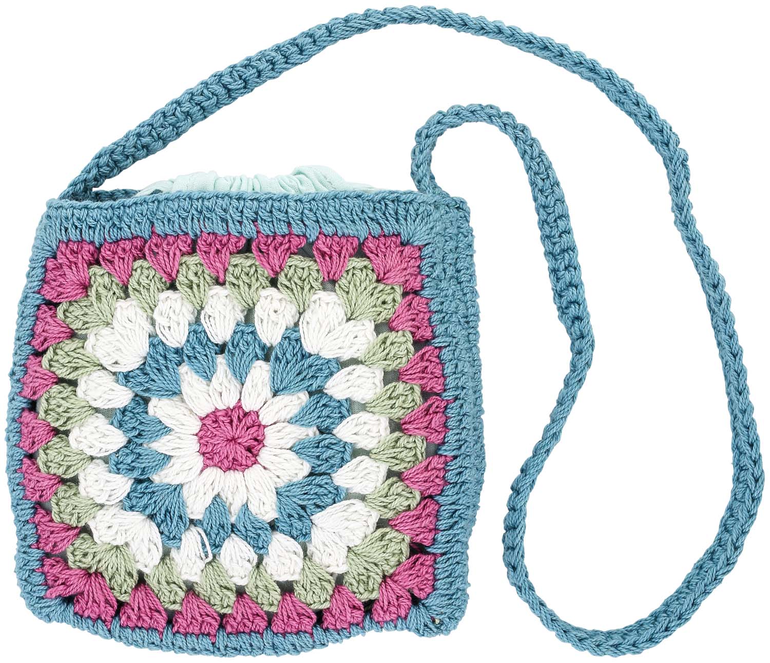 Bolso infantil - Crochet Flower