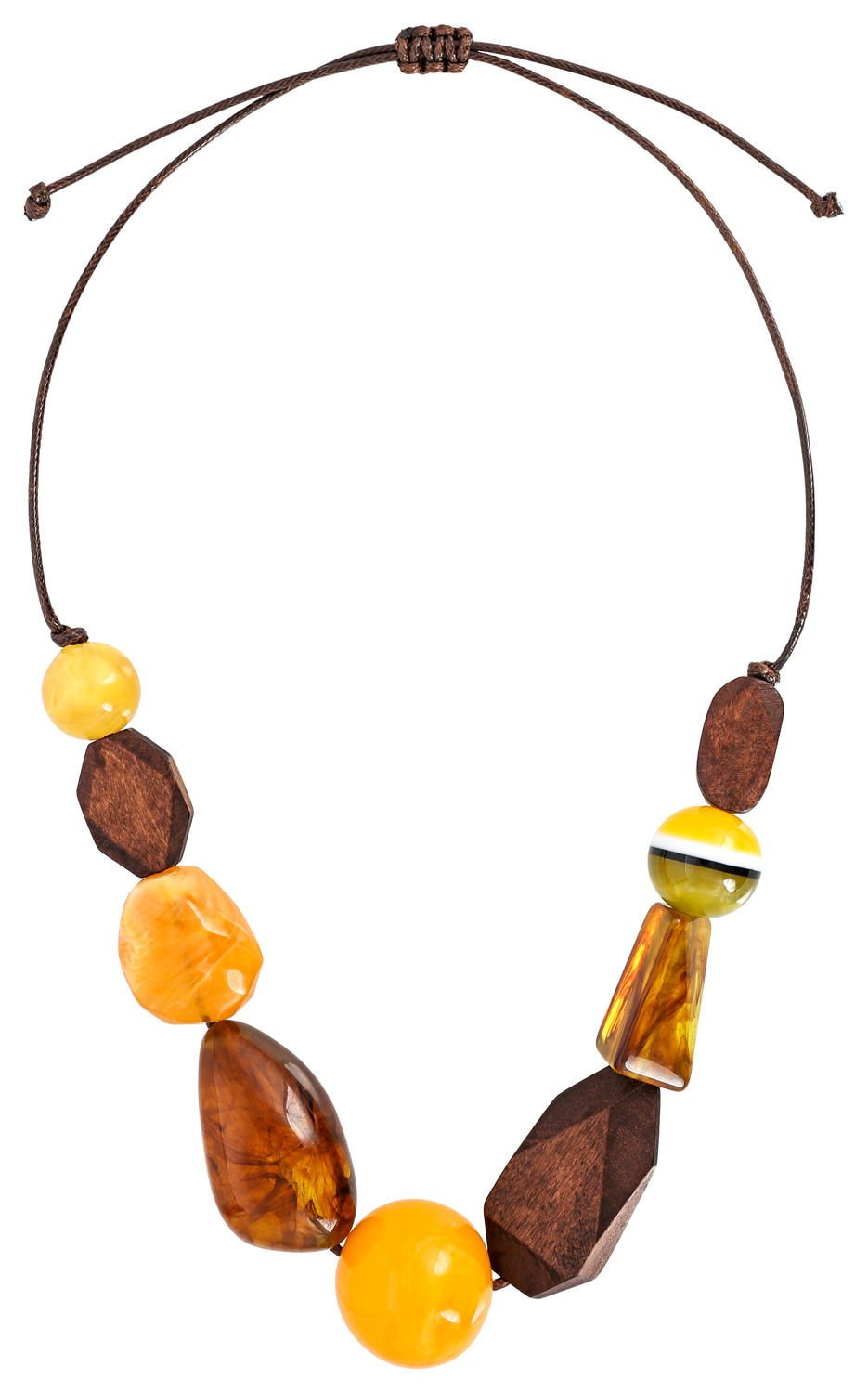 Collier - Wooden Gems