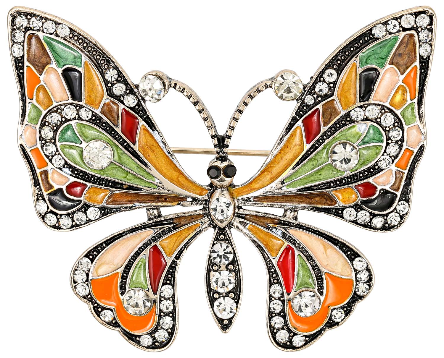 Brosche - Sparkling Butterfly
